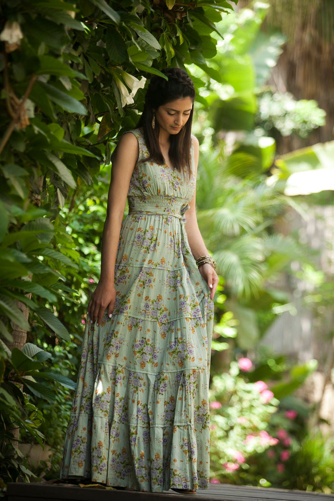 Carrie Dress - Pastel Green
