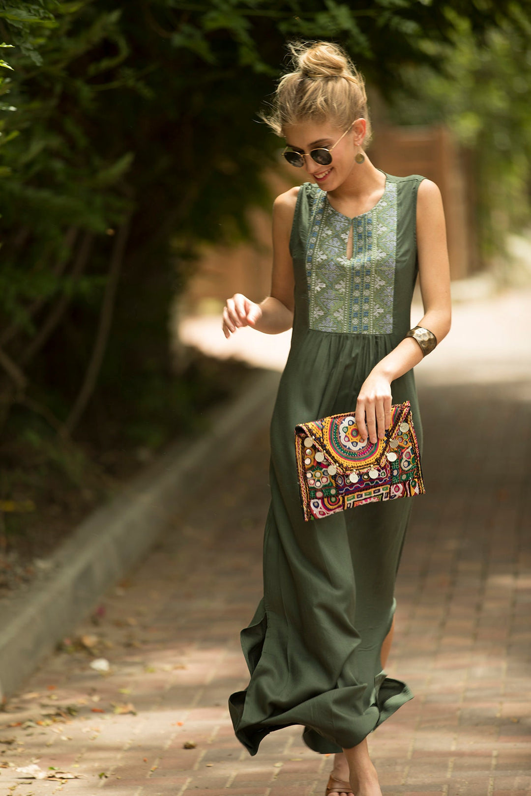 Tamara Dress - Sage Green