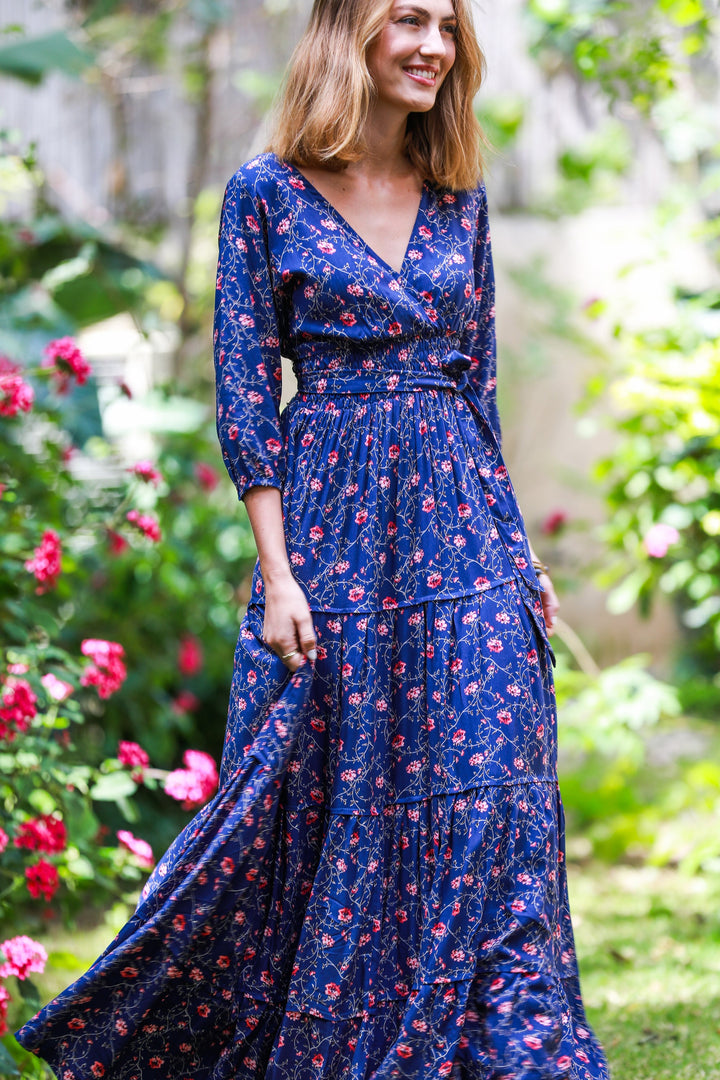 Carrie Dress - Midnight Blue