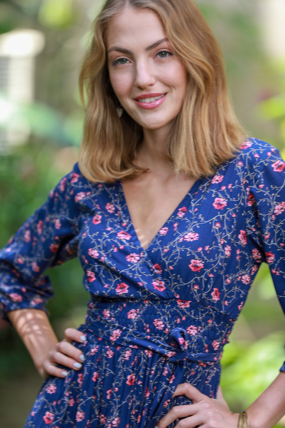 Carrie Dress - Midnight Blue