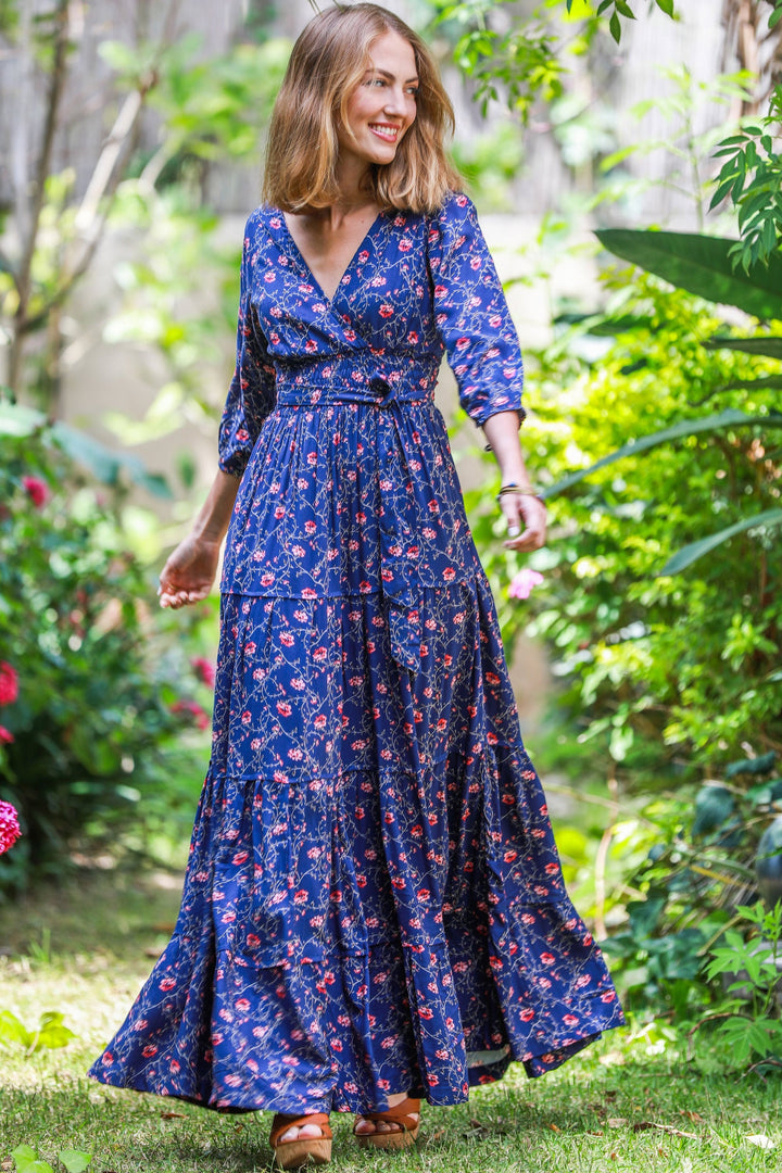 Carrie Dress - Midnight Blue