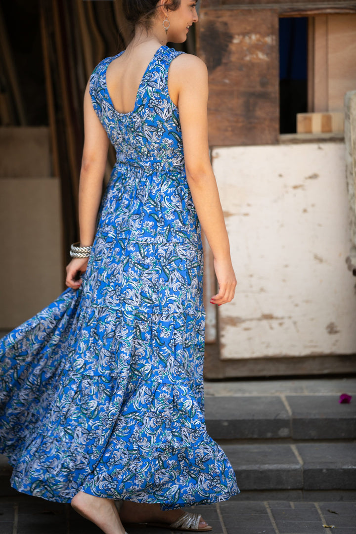Carrie Dress - Royal Blue