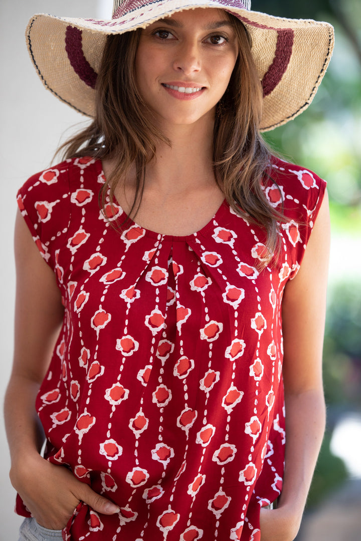 Tanya Shirt - Red