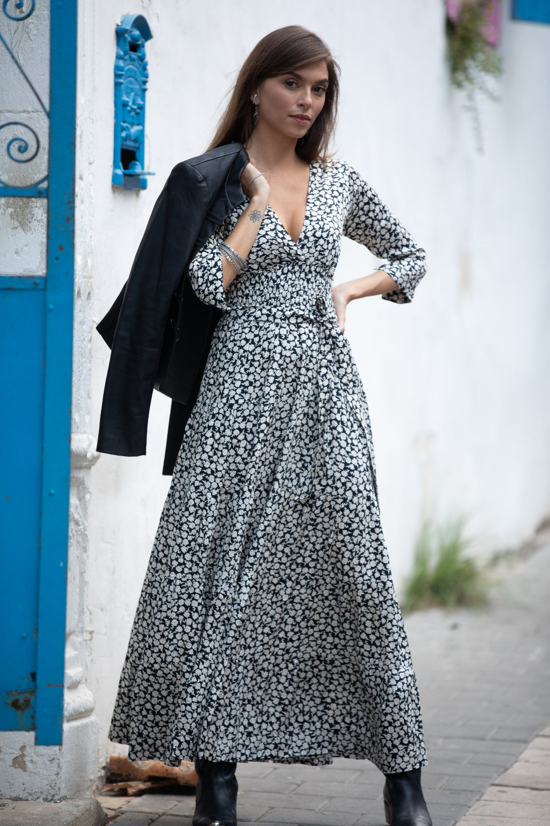 Carrie Dress - Black & White