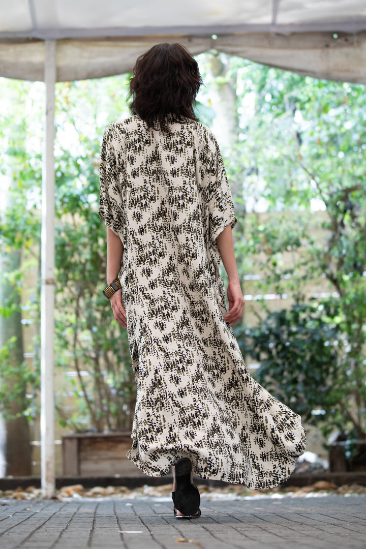 Zohara Caftan - Khaki