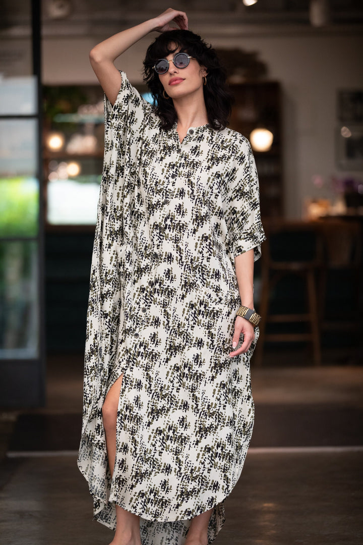 Zohara Caftan - Khaki