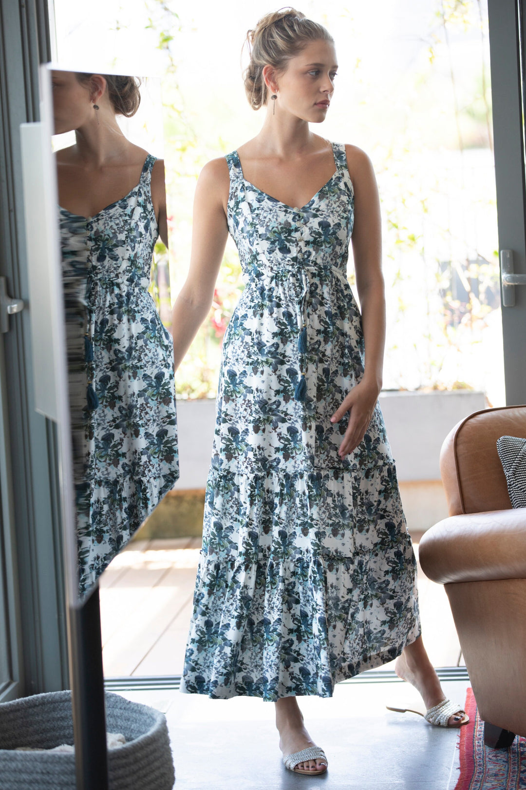 Isabella Dress - Ivory White