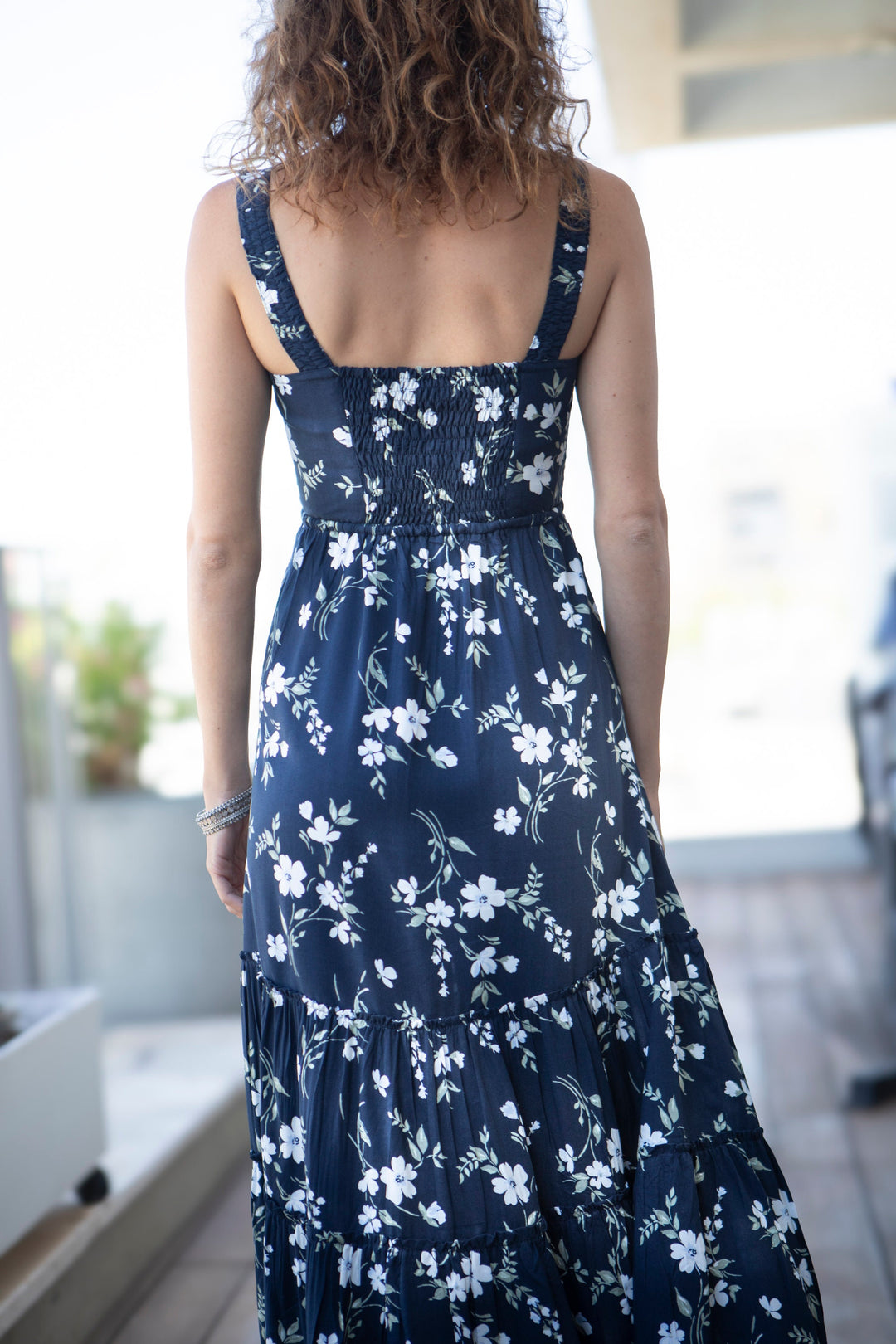 Isabella Dress - Navy Blue