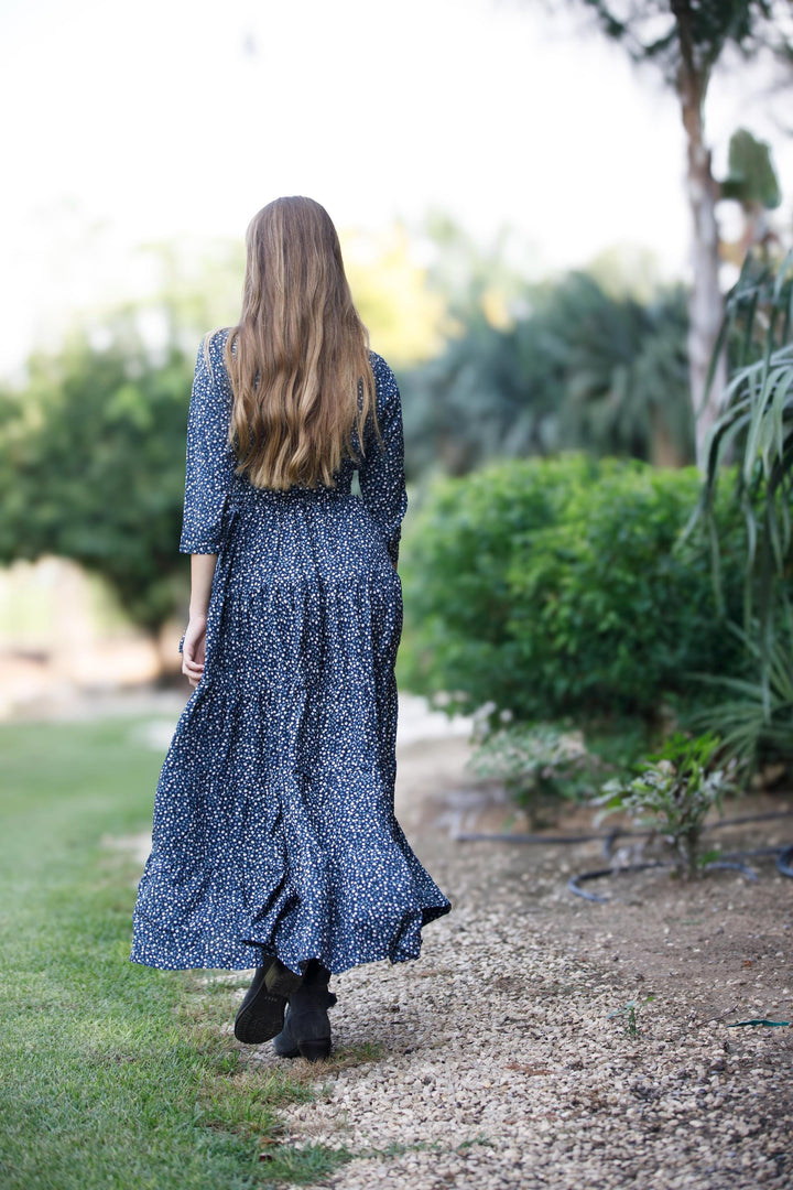 Carrie Dress - Deep Blue