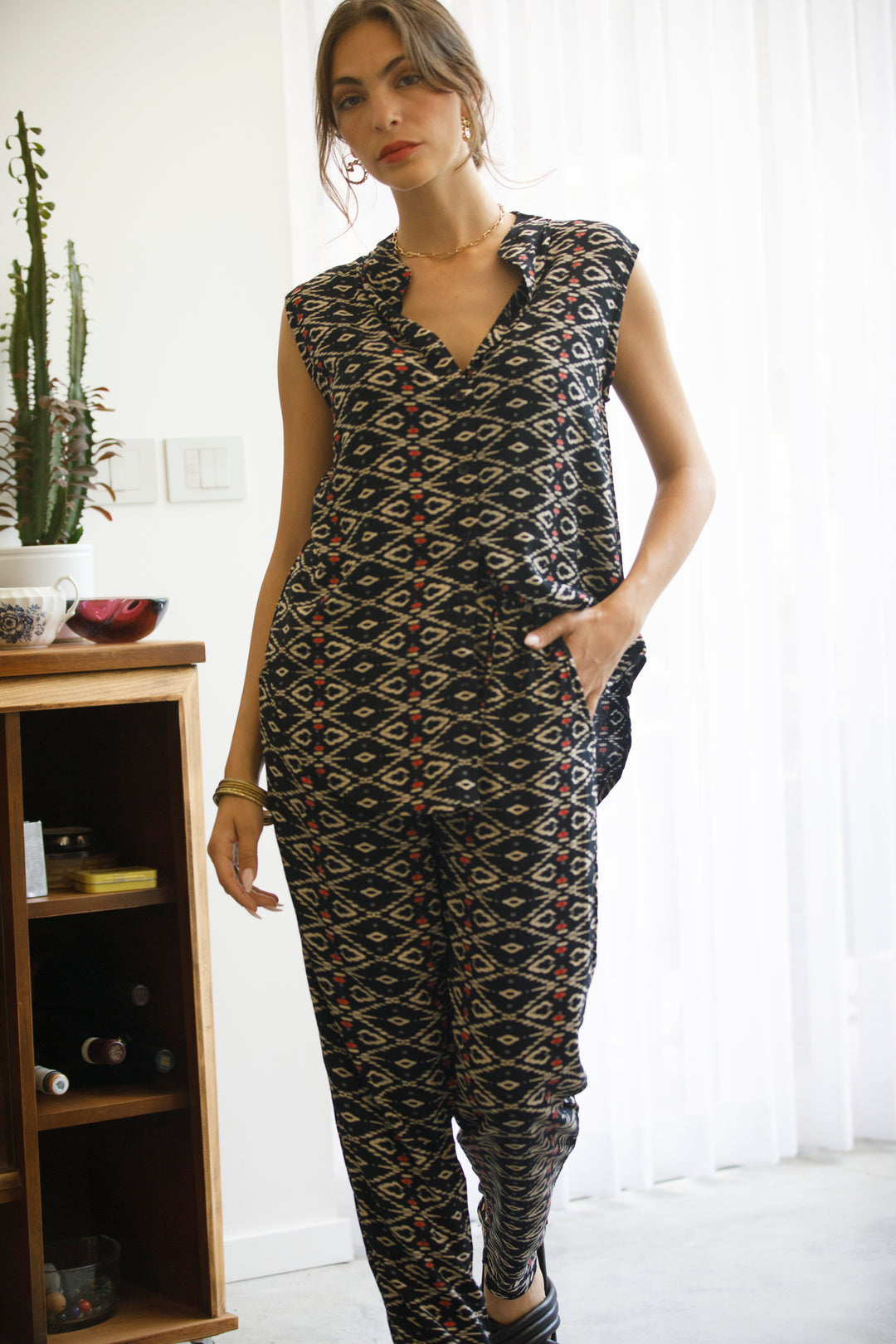 Louise Blouse – Geometric
