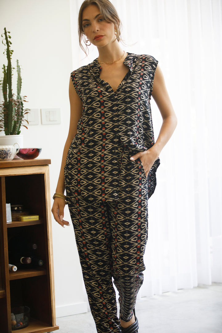 Louise Blouse – Geometric