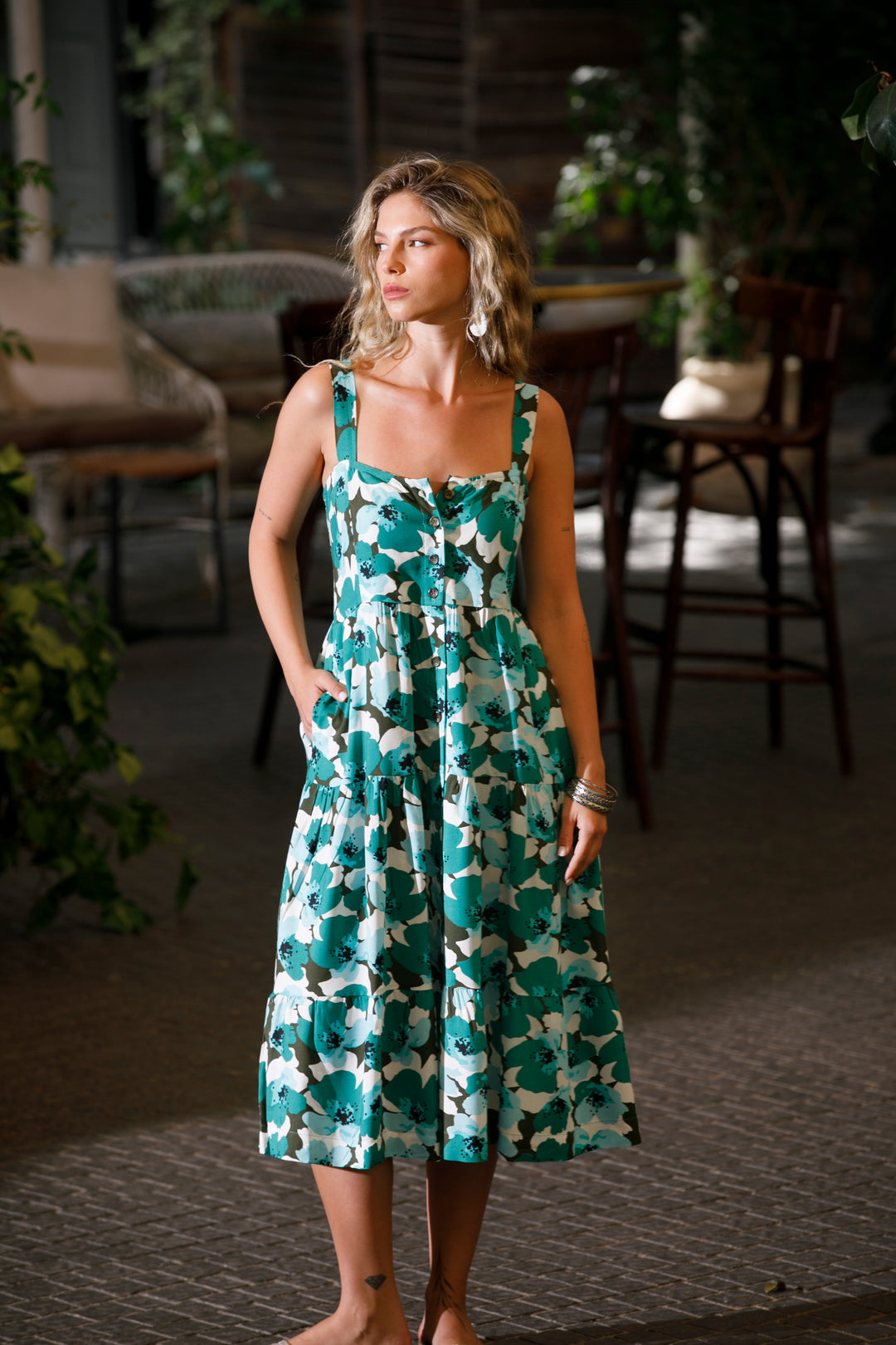 Daniella Dress - Green