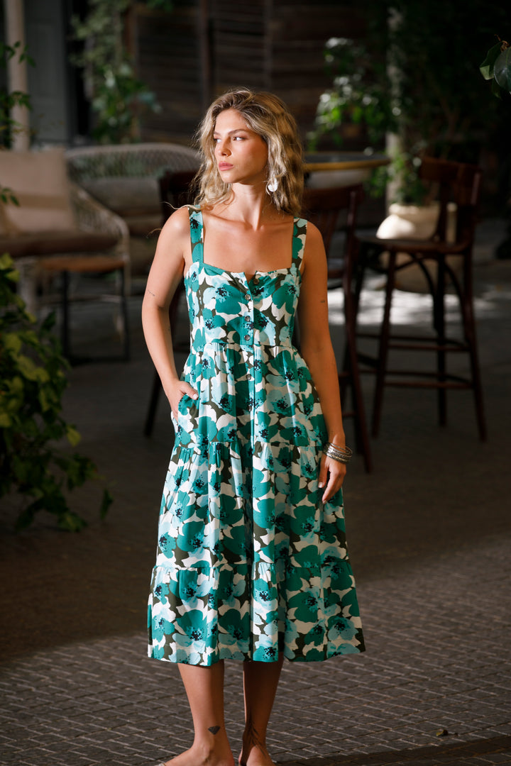 Daniella Dress - Green