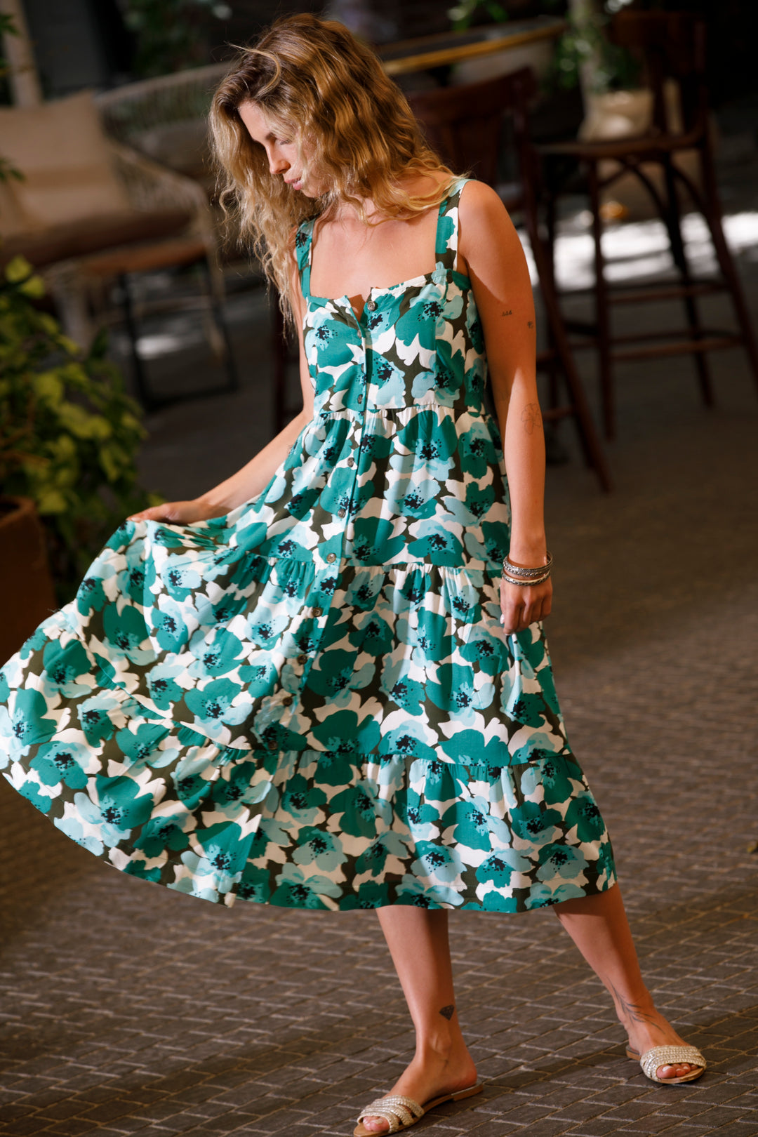Daniella Dress - Green