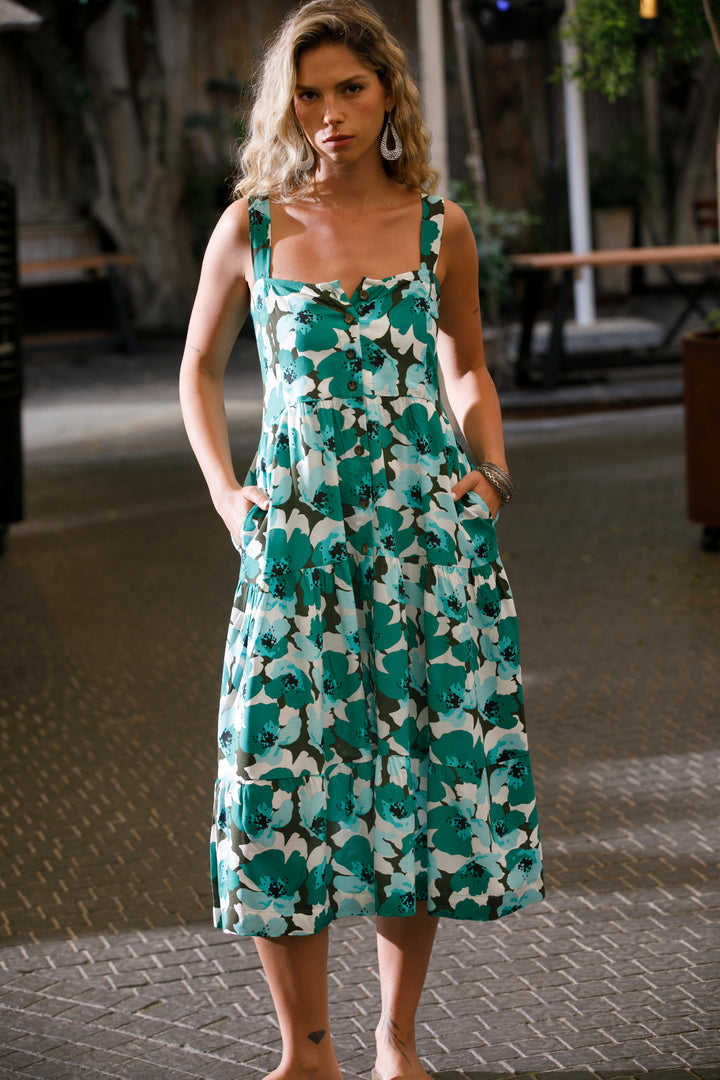 Daniella Dress - Green