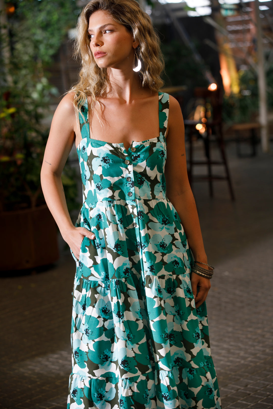 Daniella Dress - Green