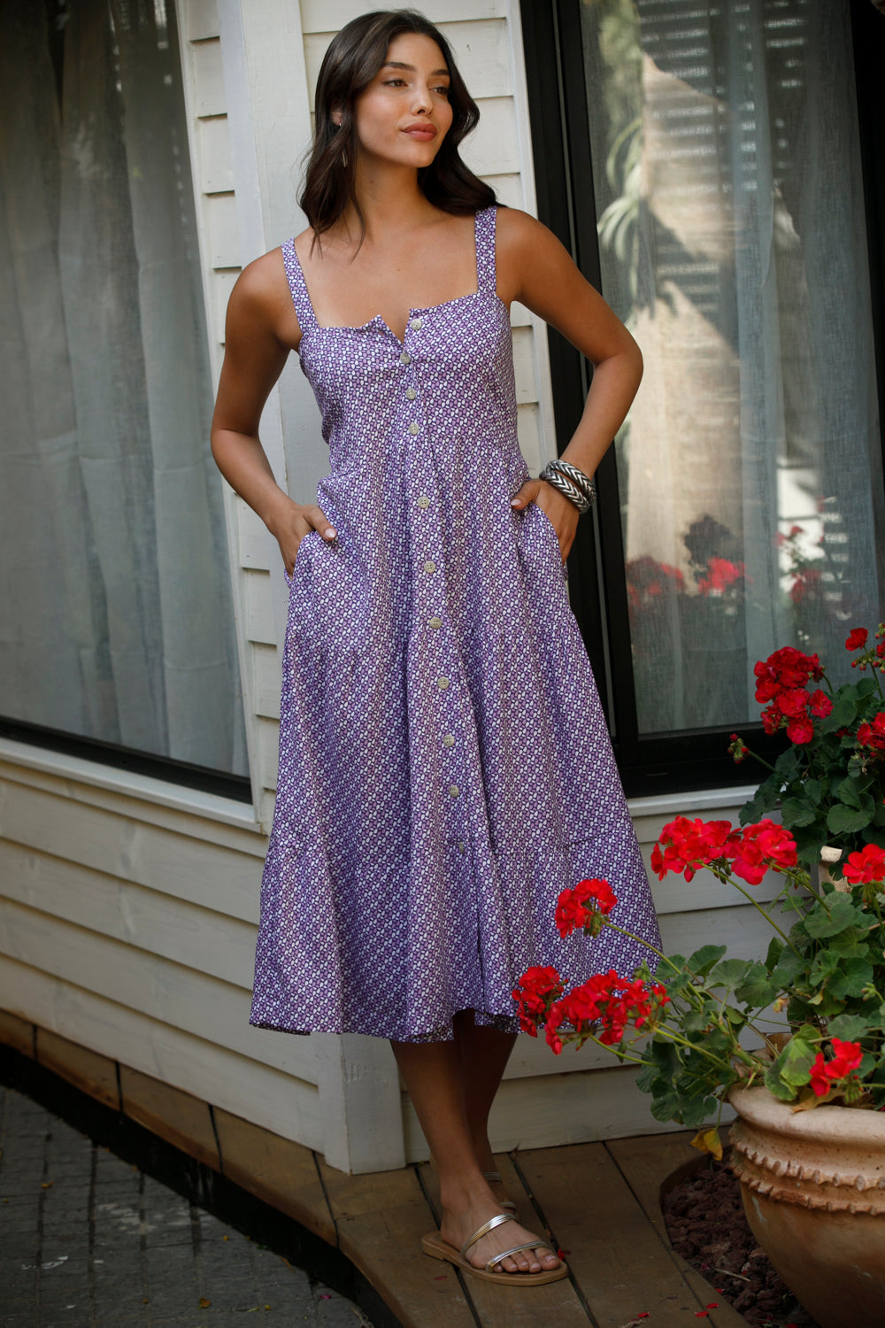 Daniella Dress - Lavender