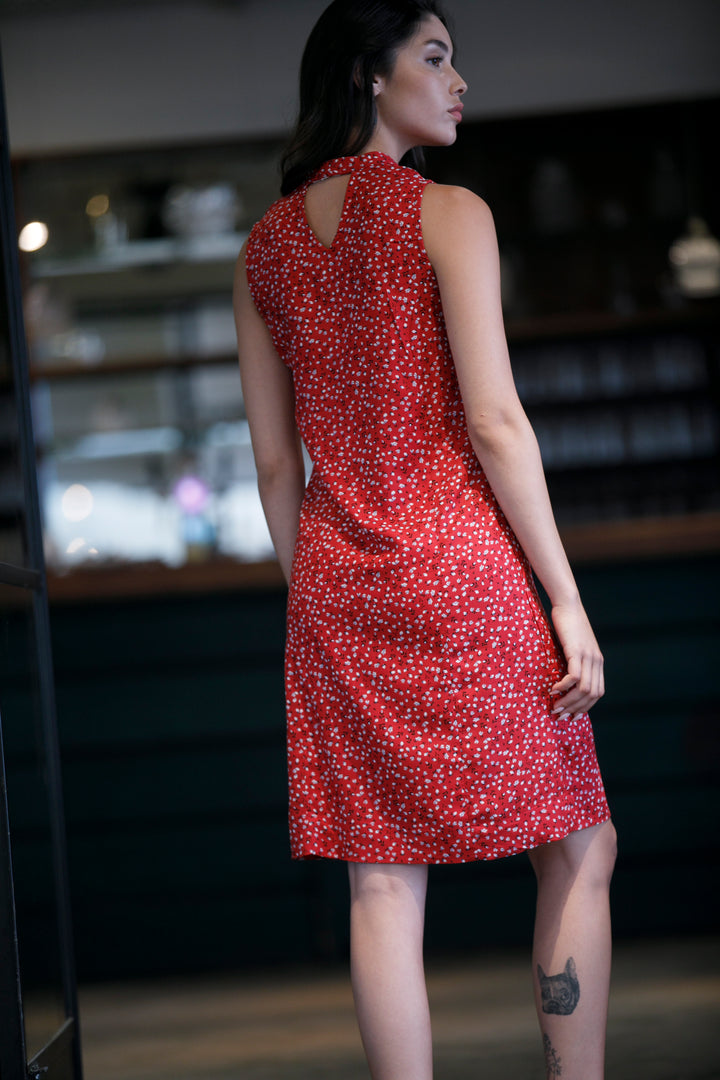 Noor Mini Dress - Red