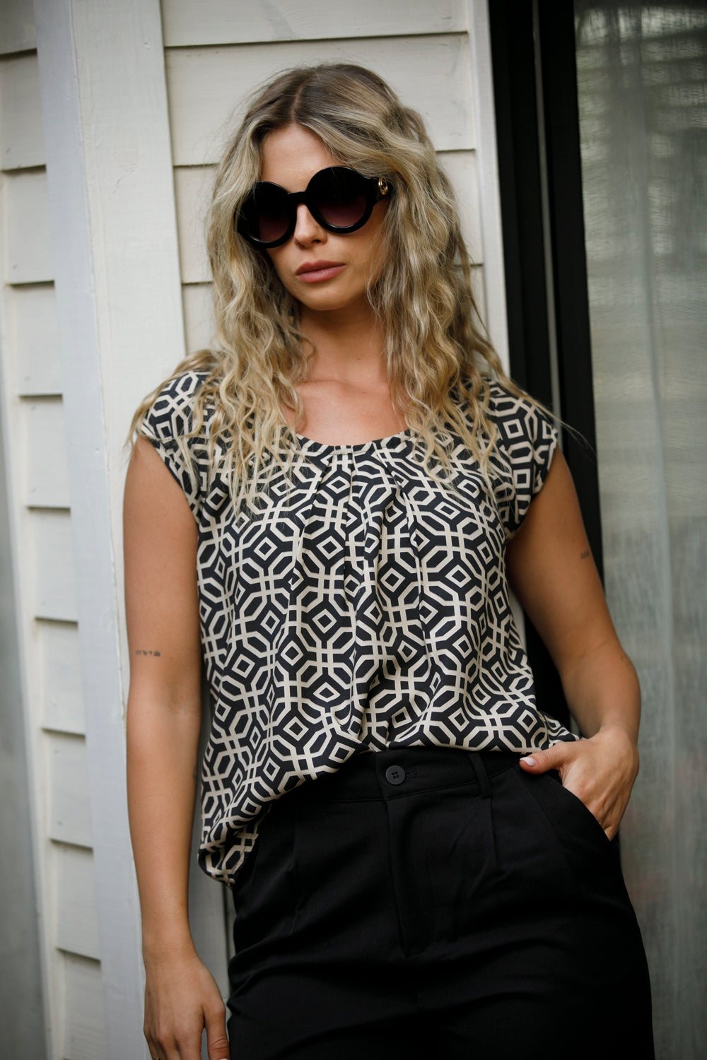 Tanya Shirt - Black