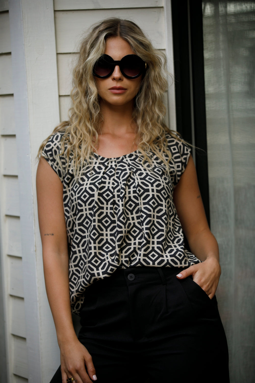 Tanya Shirt - Black