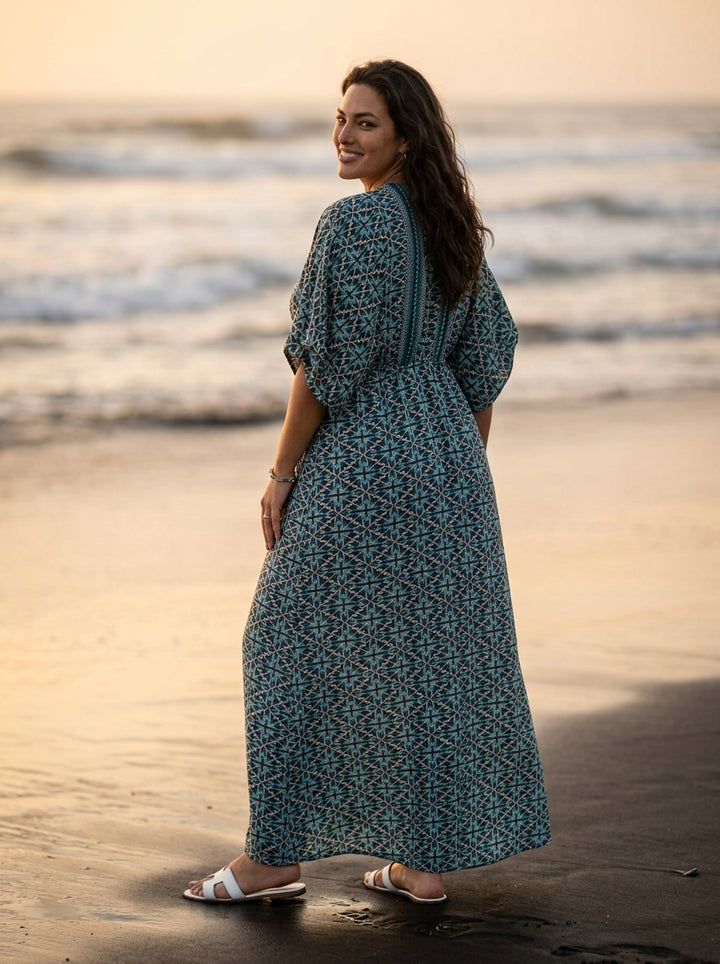 Malibu Dress - Turquoise