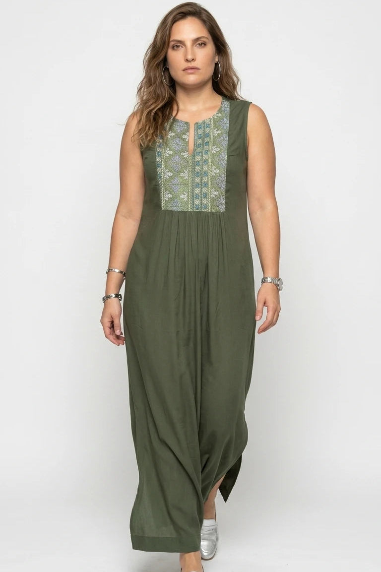 Tamara Dress - Sage Green