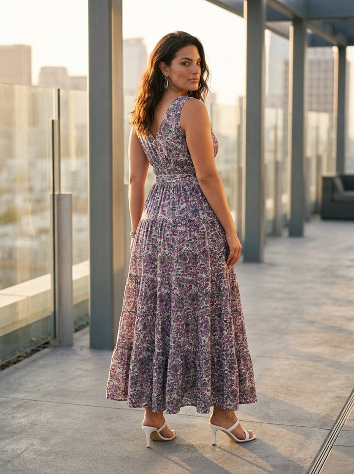 Carrie Dress - Purple