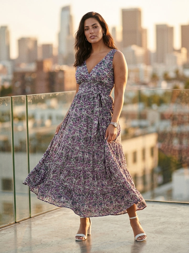 Carrie Dress - Purple