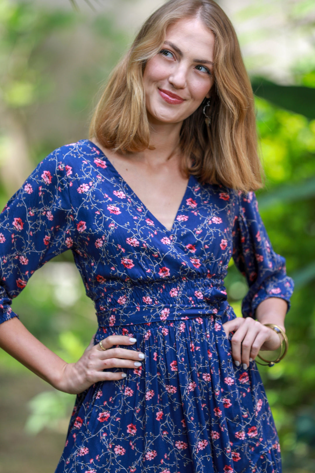 Carrie Dress - Midnight Blue