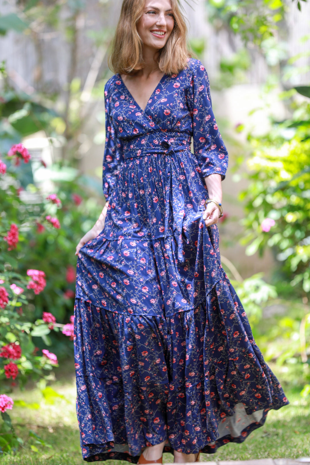 Carrie Dress - Midnight Blue