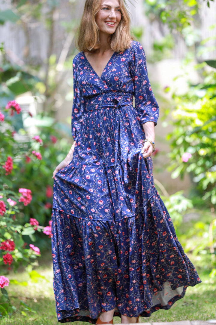 Carrie Dress - Midnight Blue