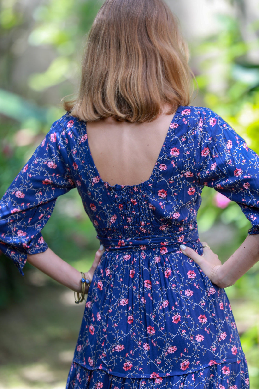 Carrie Dress - Midnight Blue