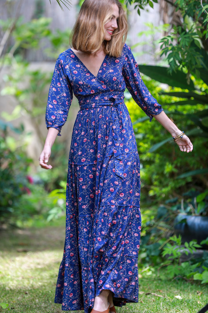 Carrie Dress - Midnight Blue