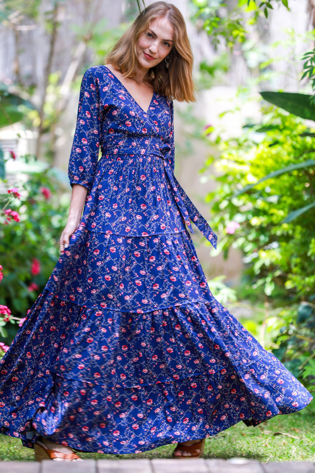 Carrie Dress - Midnight Blue