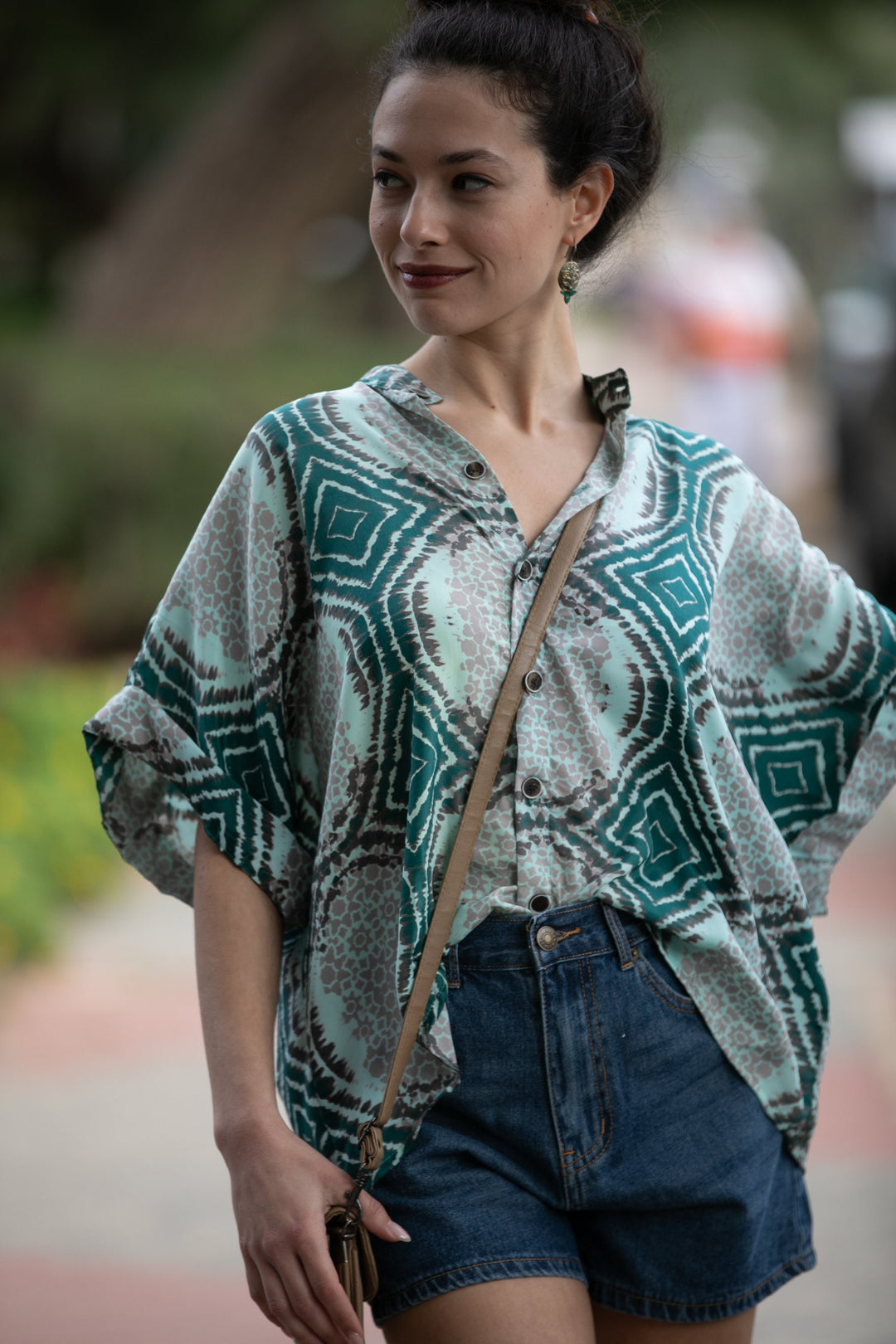 Billy Shirt - Green & Gray