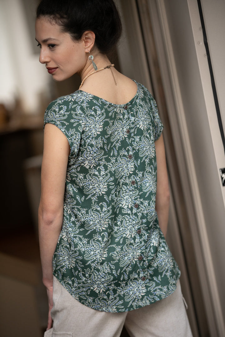 Tanya Shirt - Teal Green