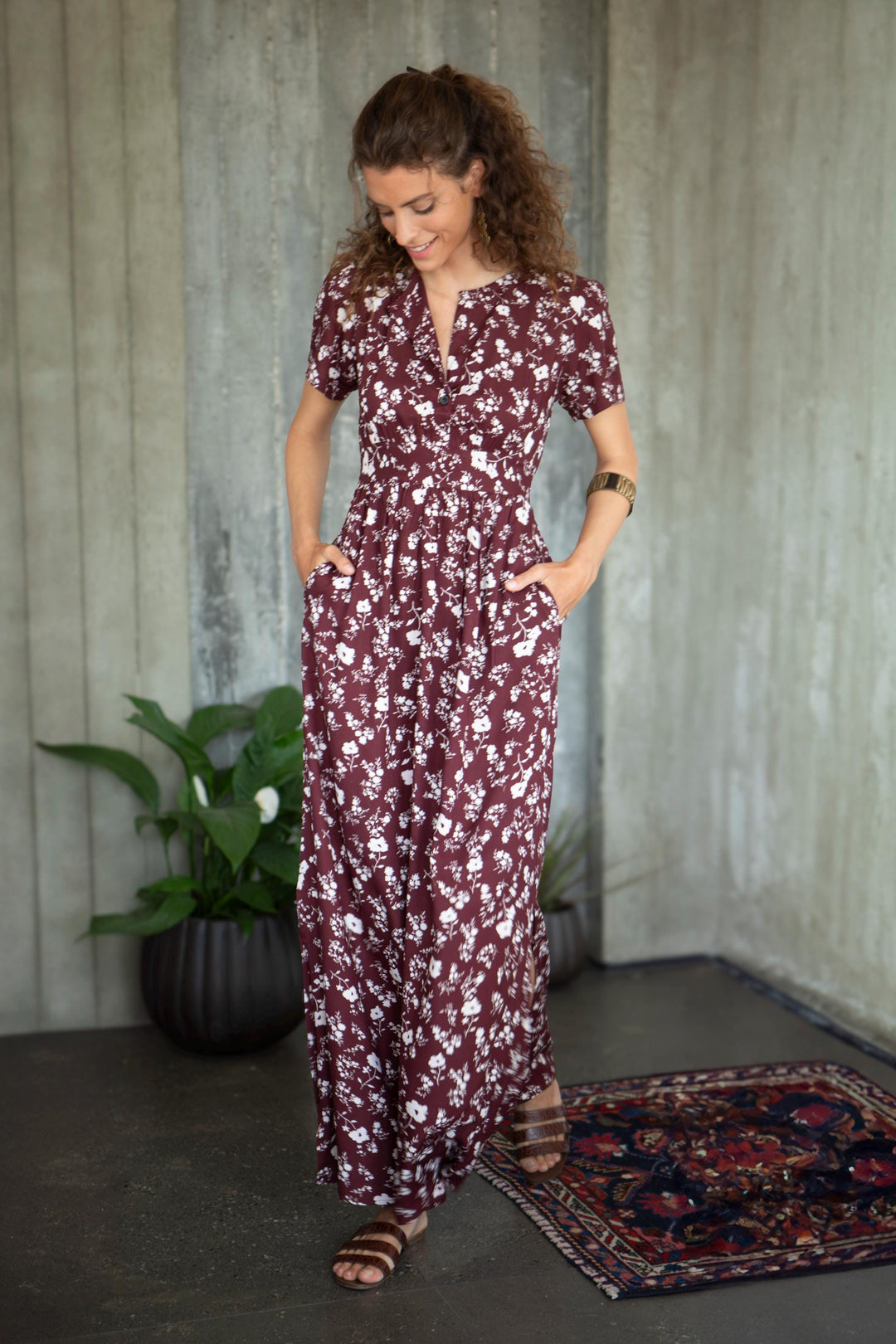 Nina Dress - Brown