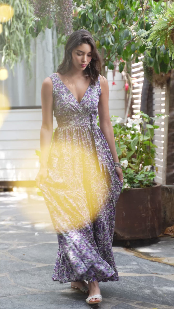 Carrie Dress - Purple