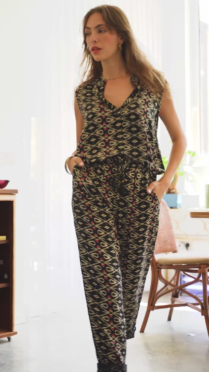 Louise Blouse – Geometric
