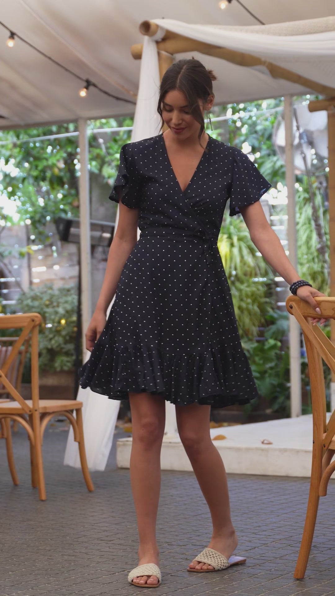 Melody Mini Dress - Dark Blue
