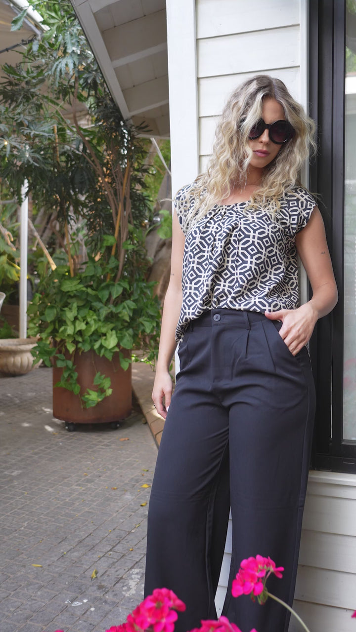 Tanya Shirt - Black