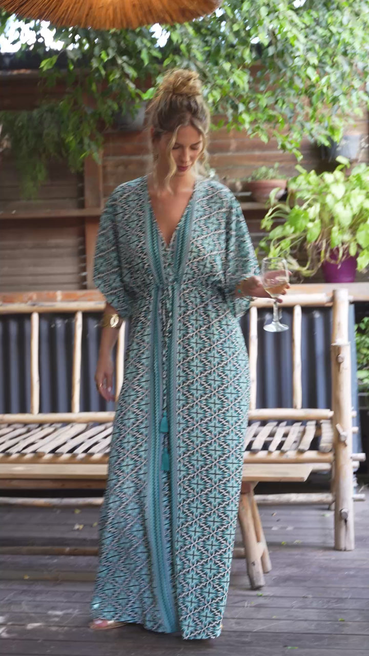 Malibu Dress - Turquoise