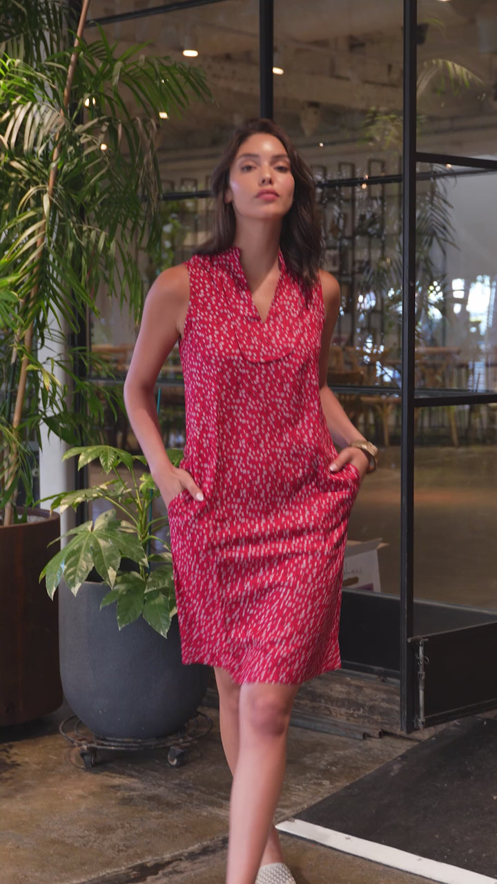 Noor Mini Dress - Red